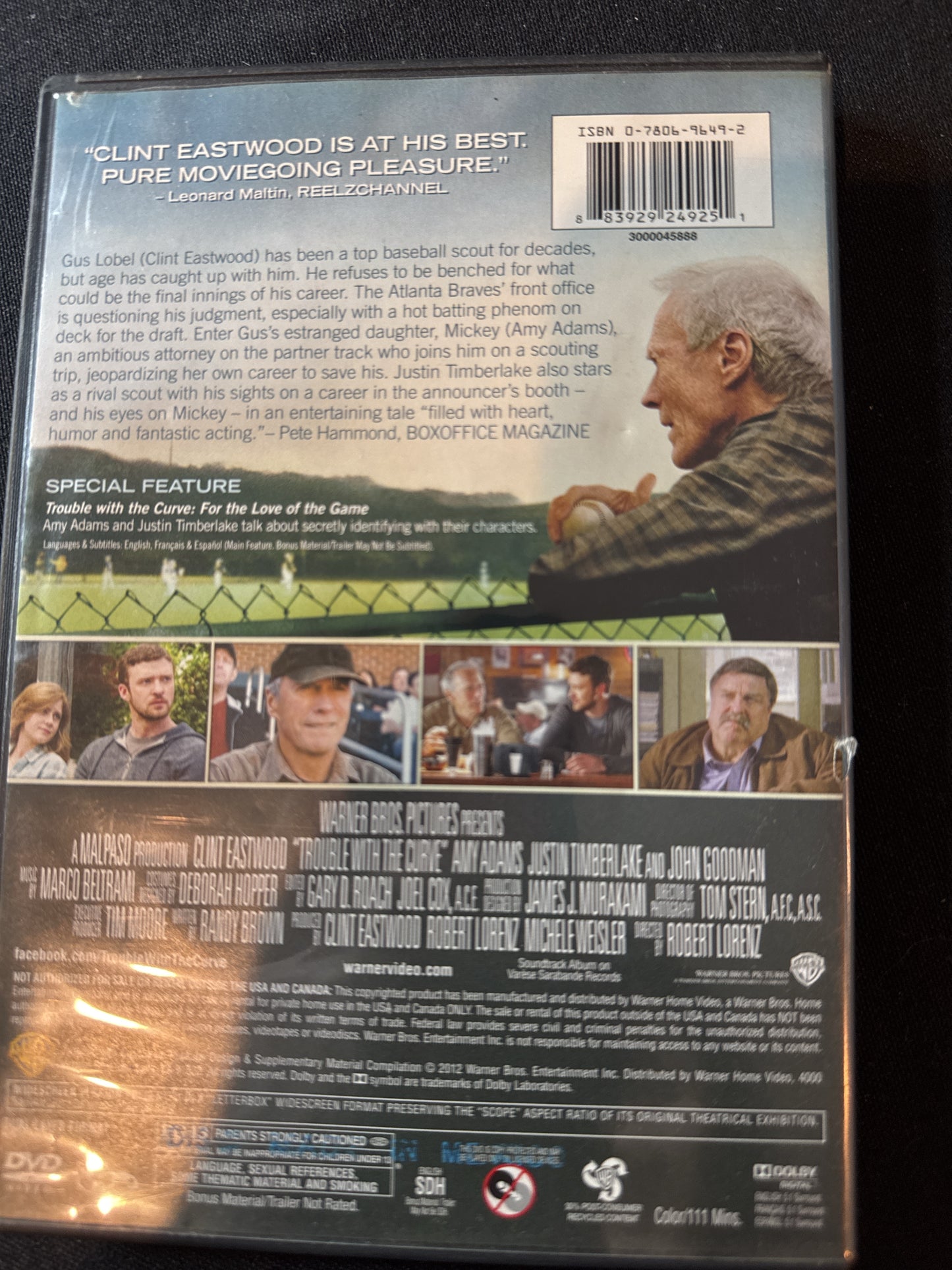 Trouble With The Curve DVD