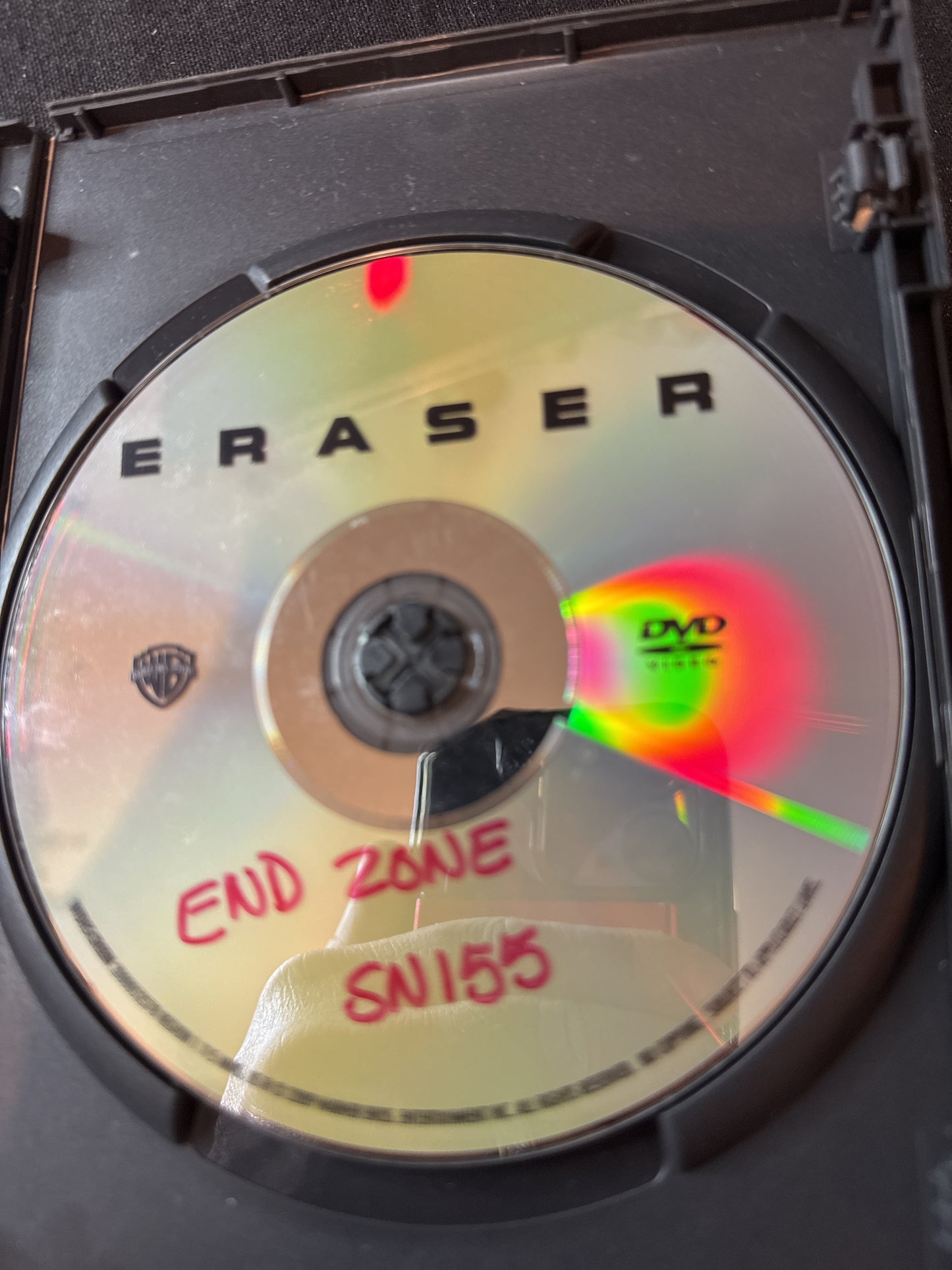 Double Feature Collateral Damage & Eraser Arnold Schwarzenegger DVDs