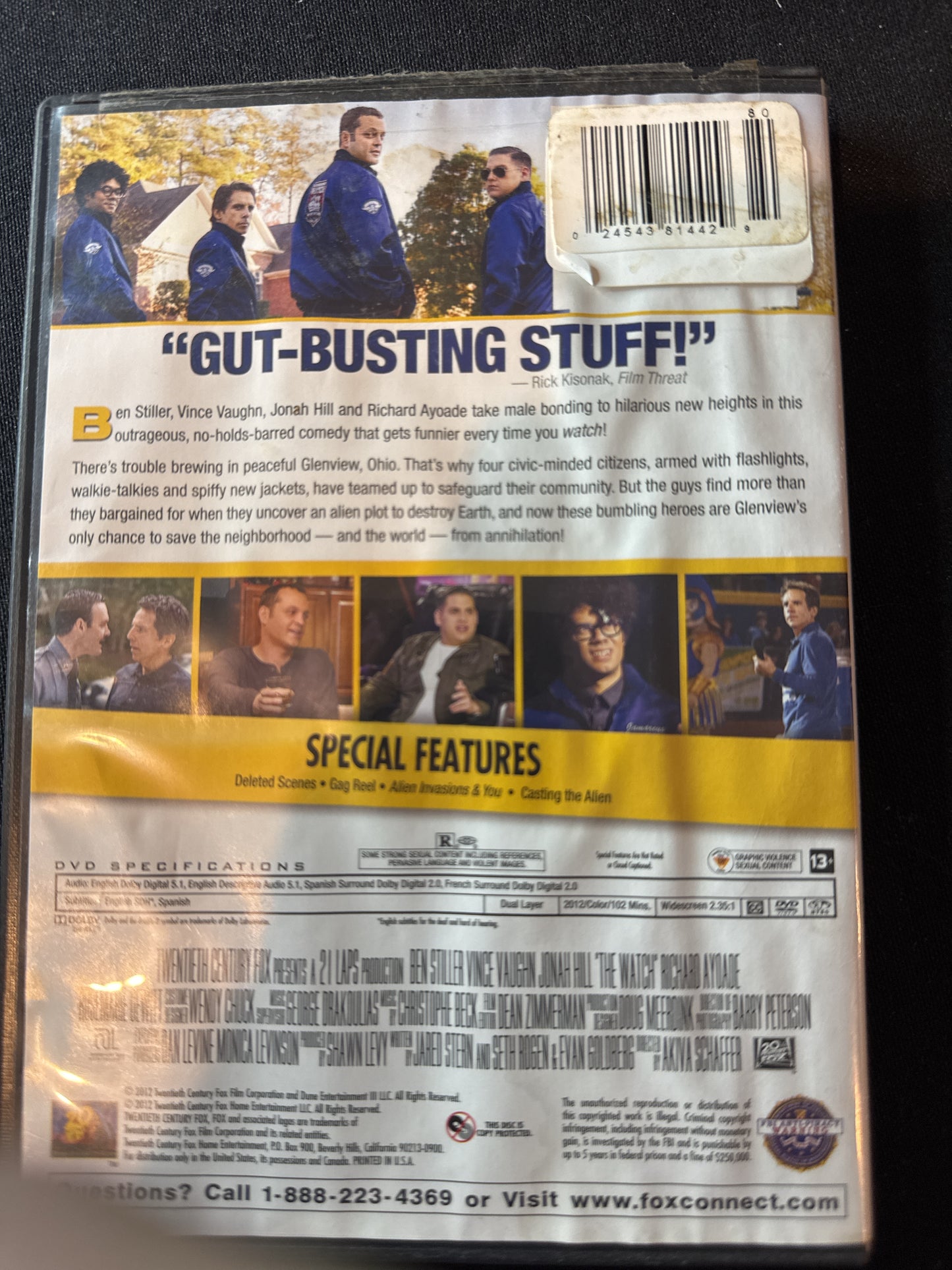 The Watch DVD