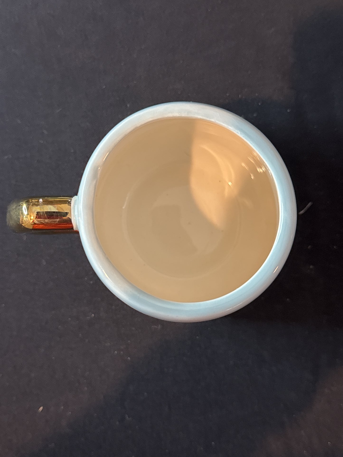 New MudPie Super Mom Super Wife Super Tired Blue Coffee Mug Cup 4" Tall