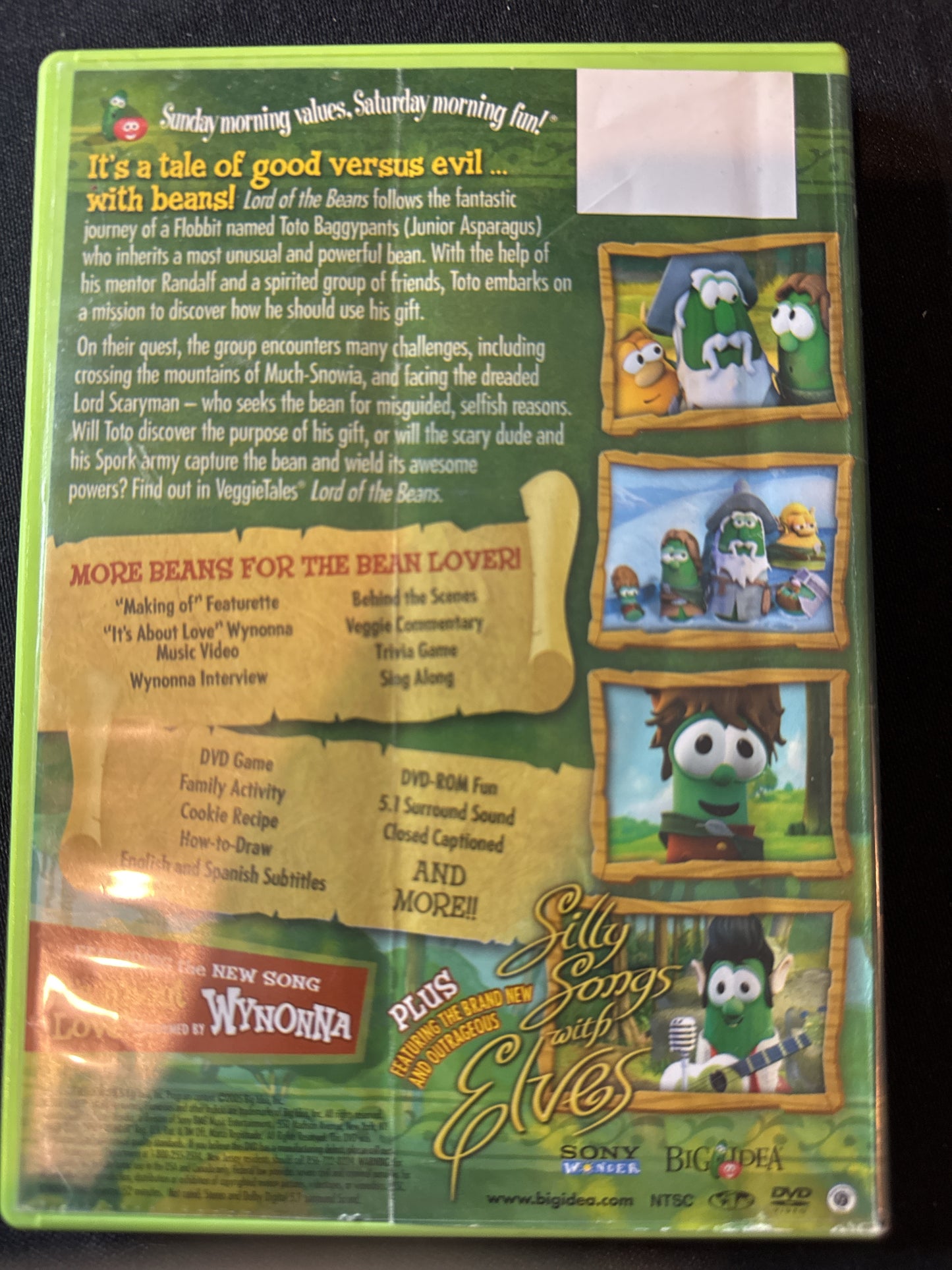 Veggie Tales Lord of the Beans DVD