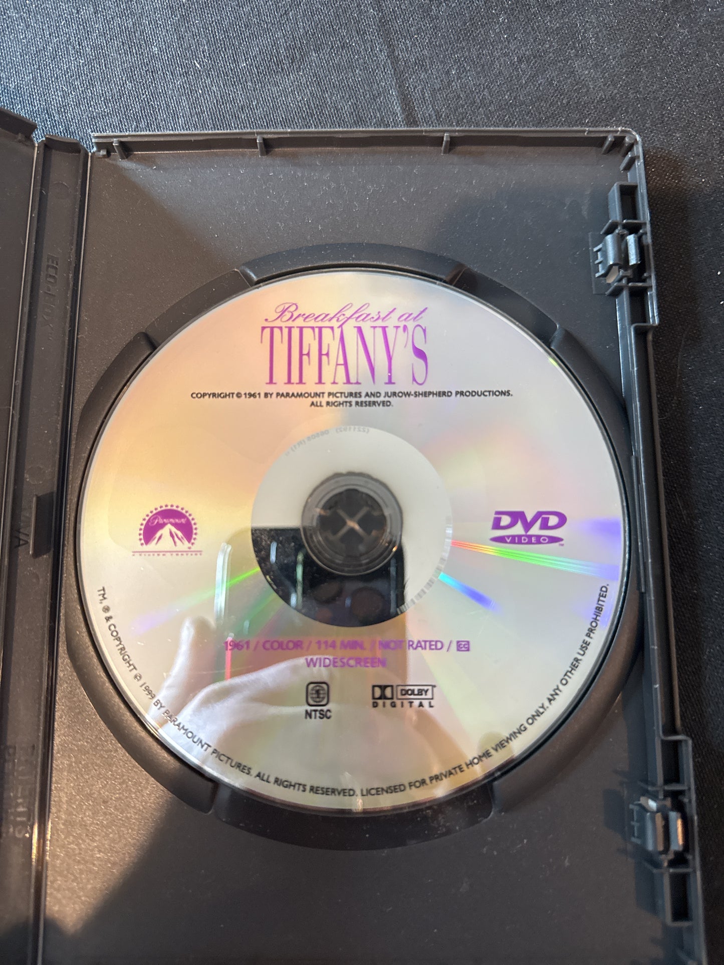 Breakfast At Tiffany's DVD