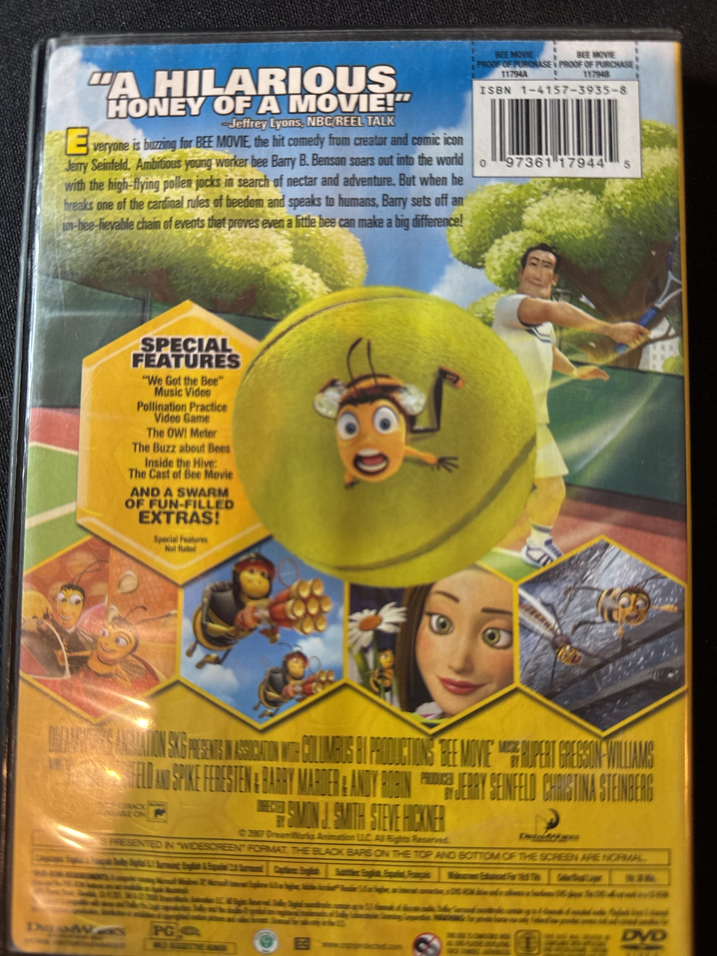 Dreamworlds Bee Movie DVD
