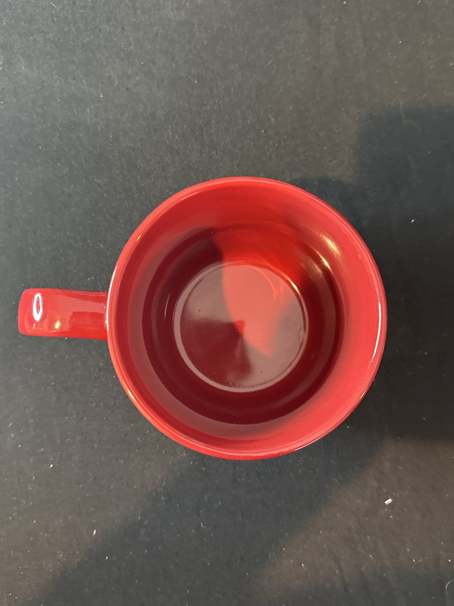 Large "Actually I Can" Red Coffee Mug Cup 4 3/8" Tall New