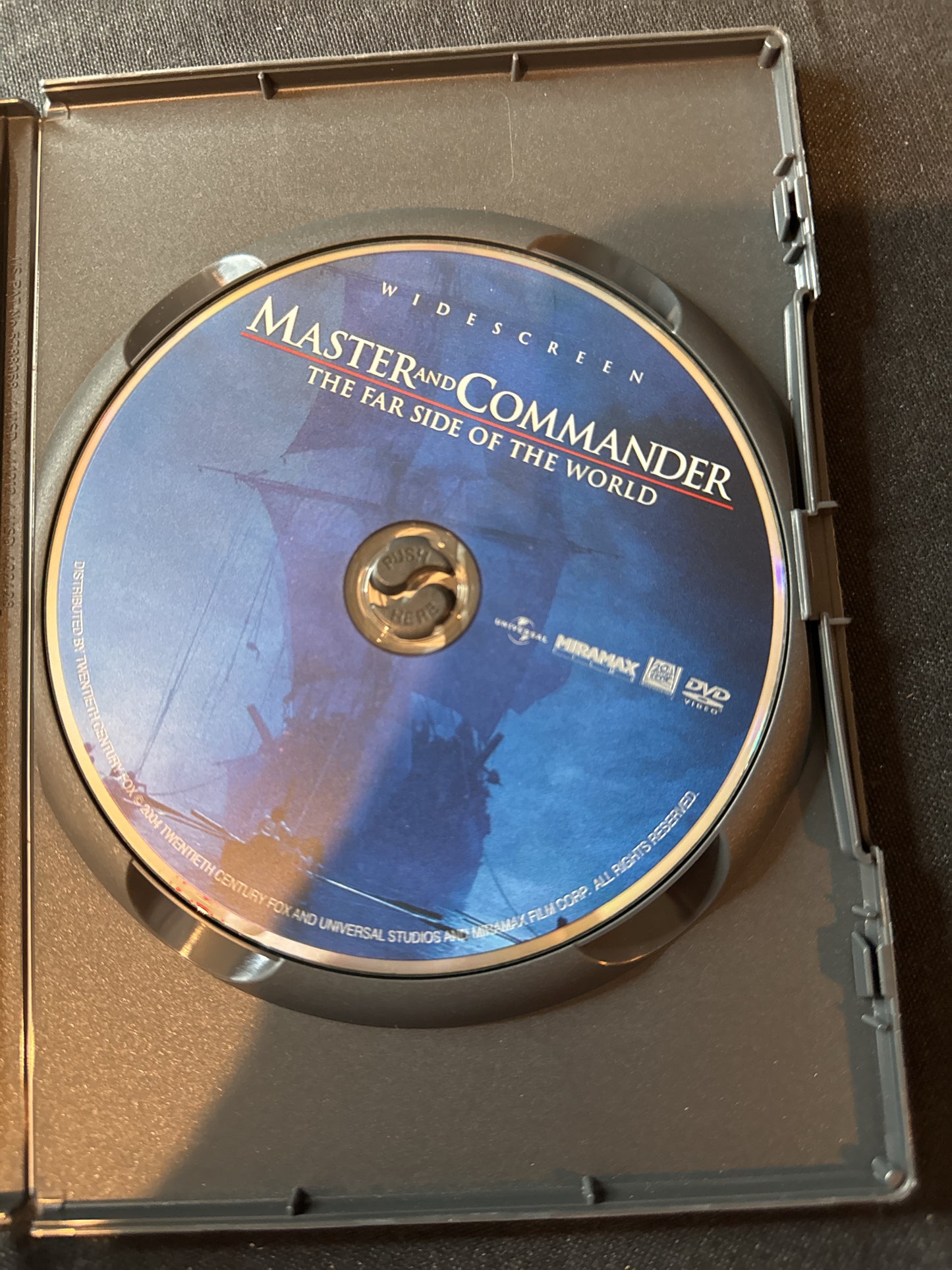 Master and Commander The Far Side of the World DVD