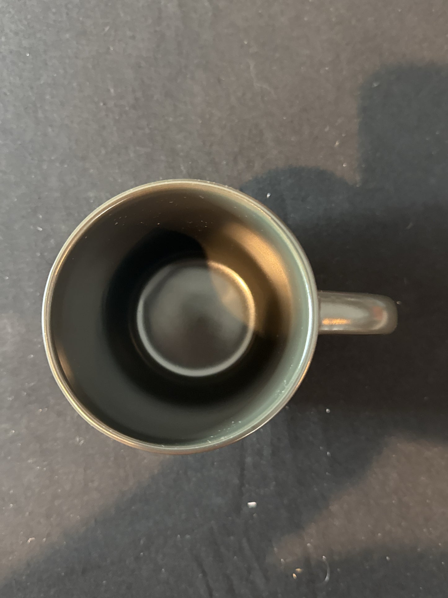 Black Matte Market Finds "My Husband is hotter than my Coffee" Coffee Mug Cup 4.75" Tall