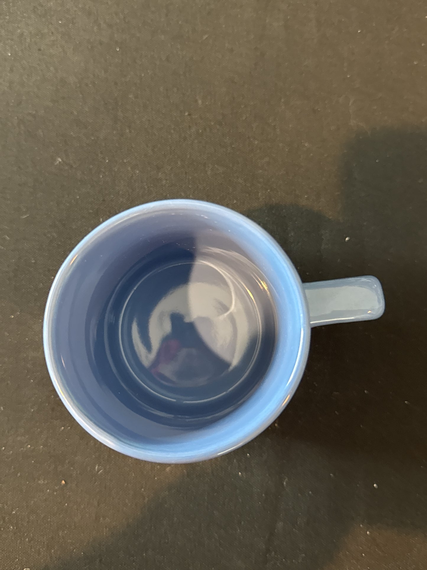 North Carolina Moose Blue Coffee Cup Mug 4" Tall