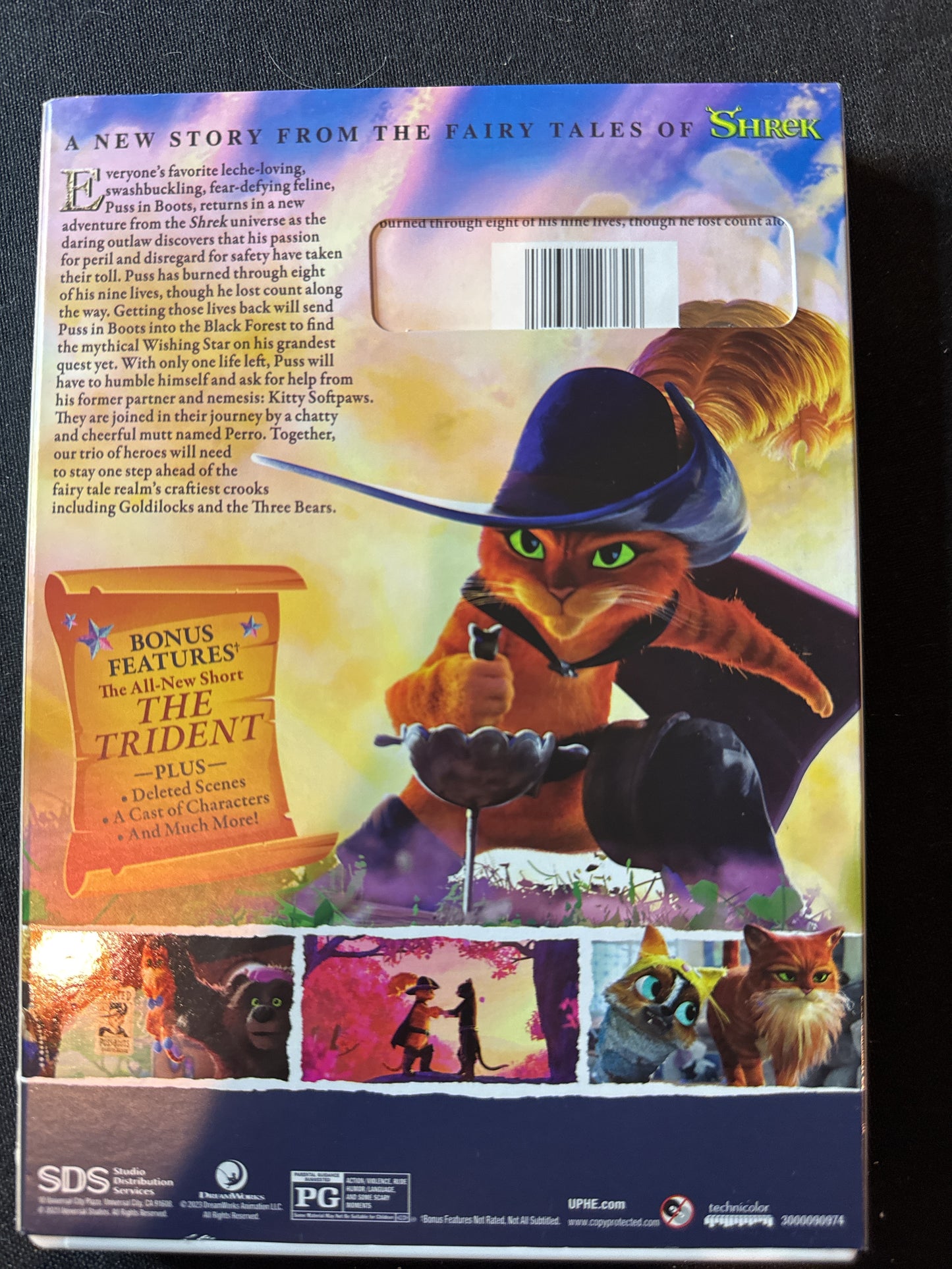 Puss in Boots The Last Wish DVD