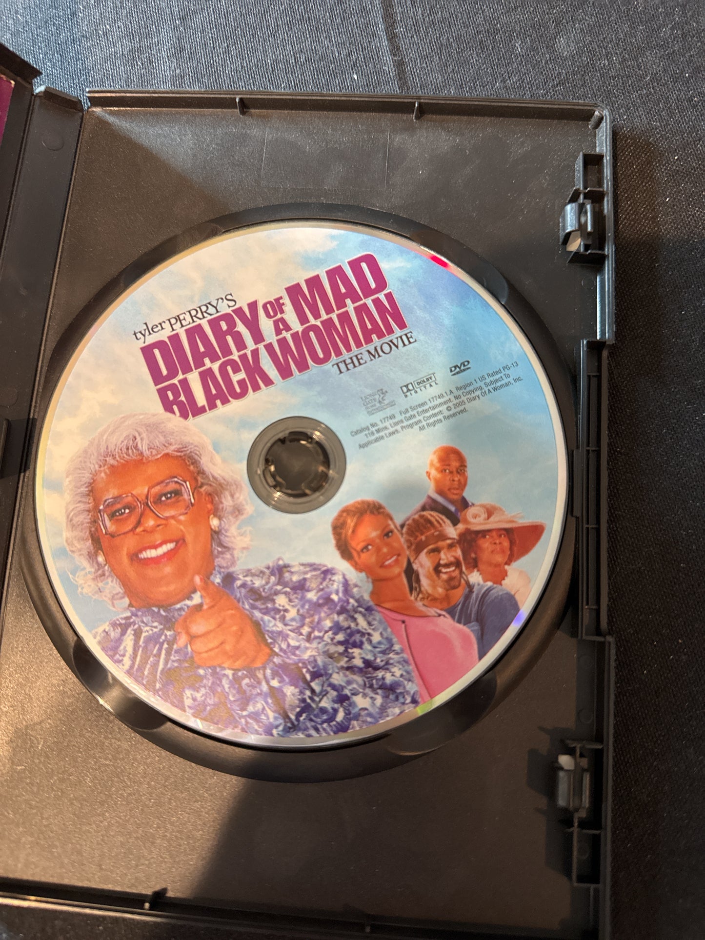 Tyler Perry's Diary of a Mad Black Woman The Movie DVD