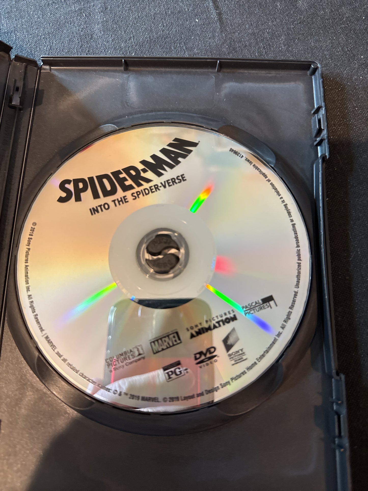 Spider-Man Into the Spider-Verse DVD