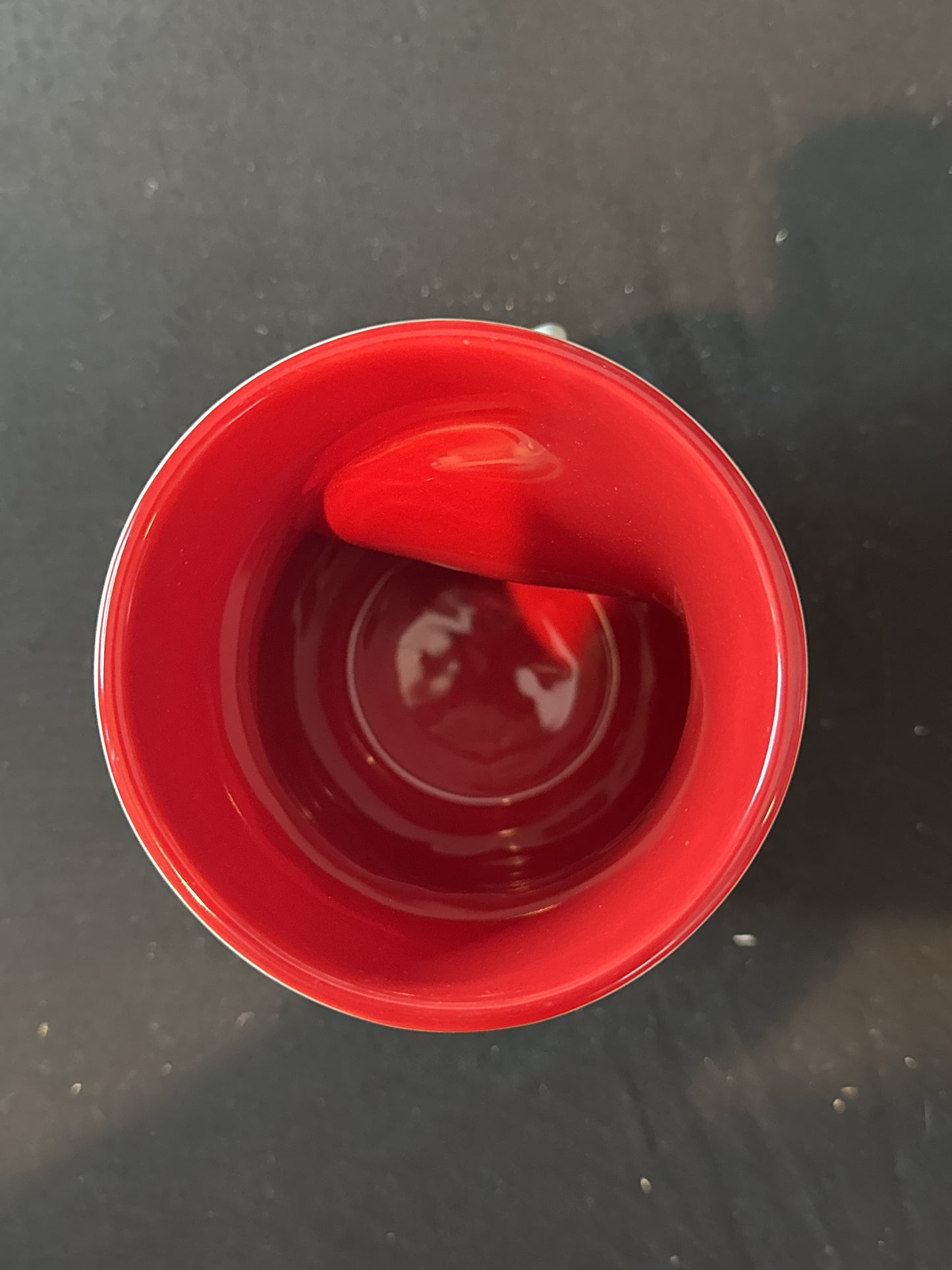 DEI Dennis East Hand Warmer Coffee Mug Cup Snuggle Up Snowflake Right Hand 16oz 5" Tall