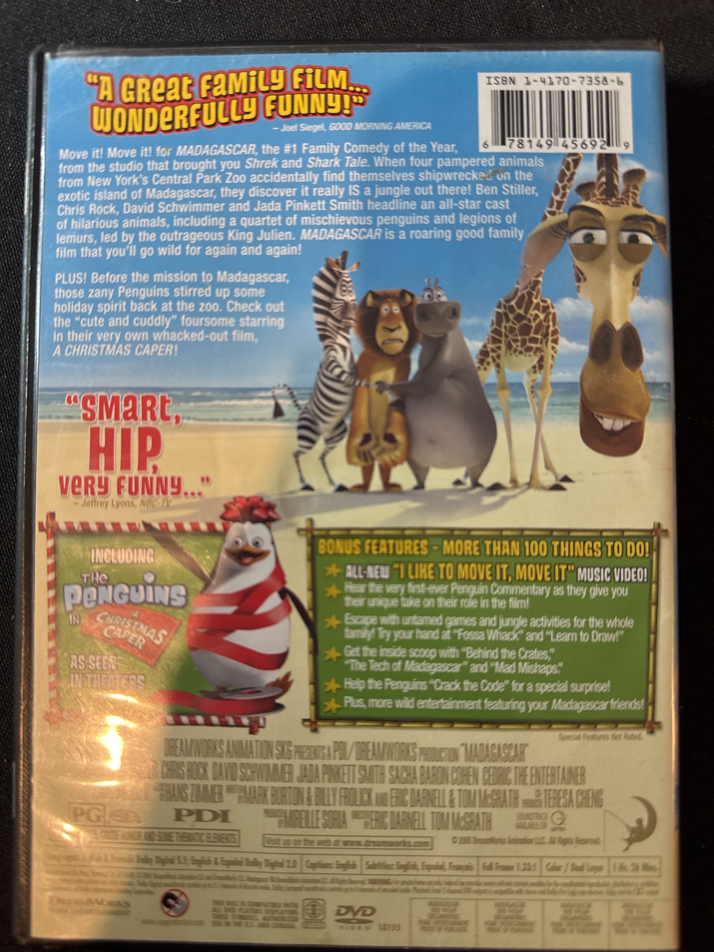 Madagascar DVD