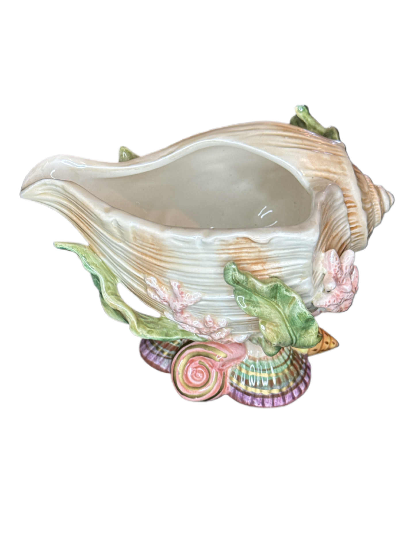 Fitz & Floyd 1999 Oceano Sea Shell Sauce Server