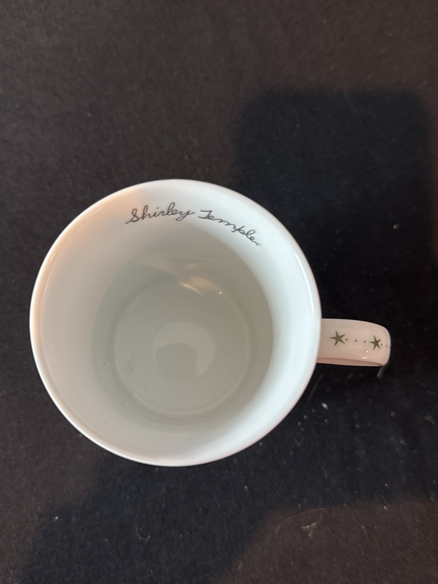 Danbury Mint Collector's Cup Shirley Temple Coffee Mug Cup 4 1/8" Tall The Littlest Rebel