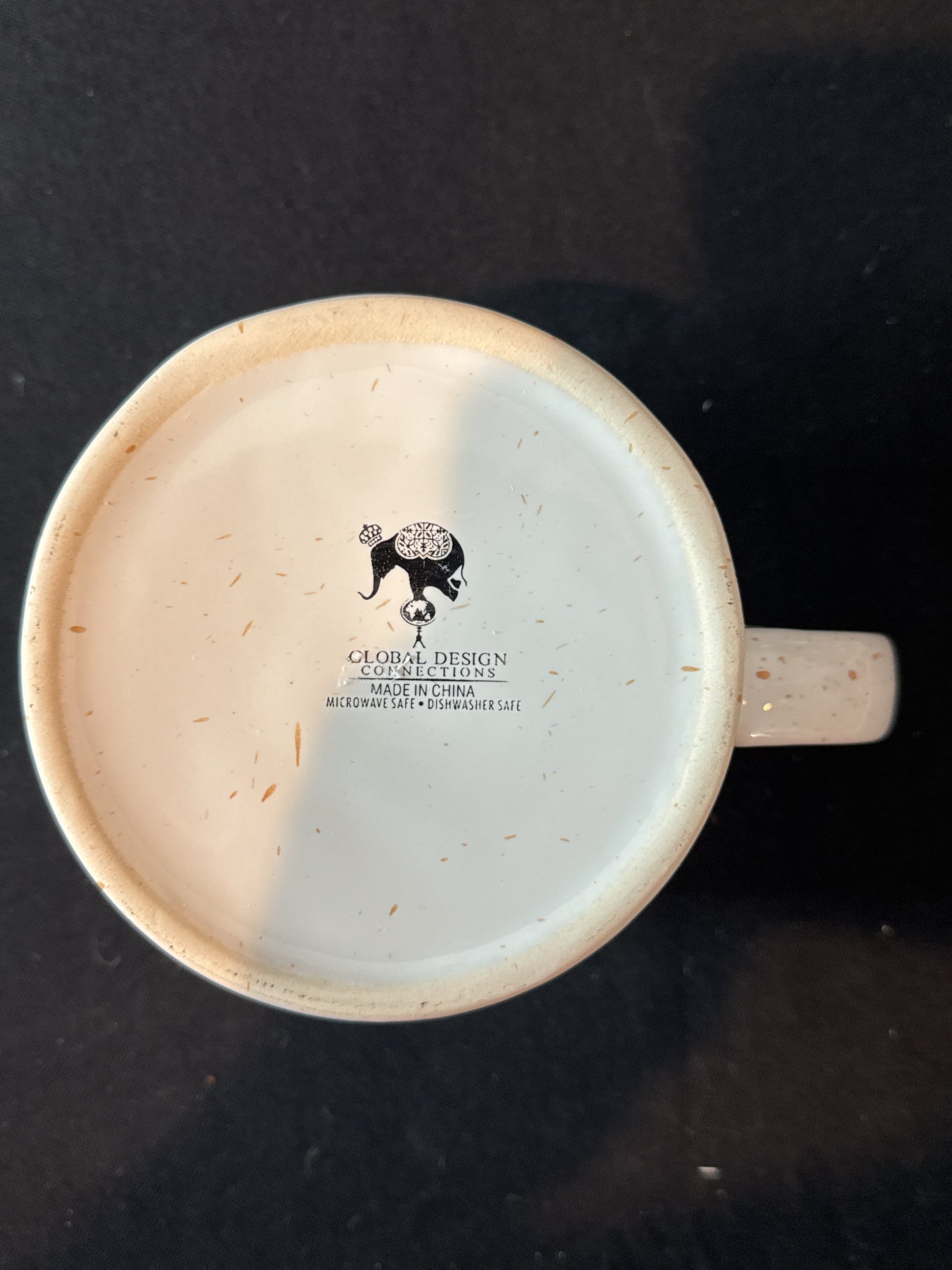 Global Design Connections Pumpkin Hey There Purple Coffee Mug Cup Halloween 3.5" Tall New