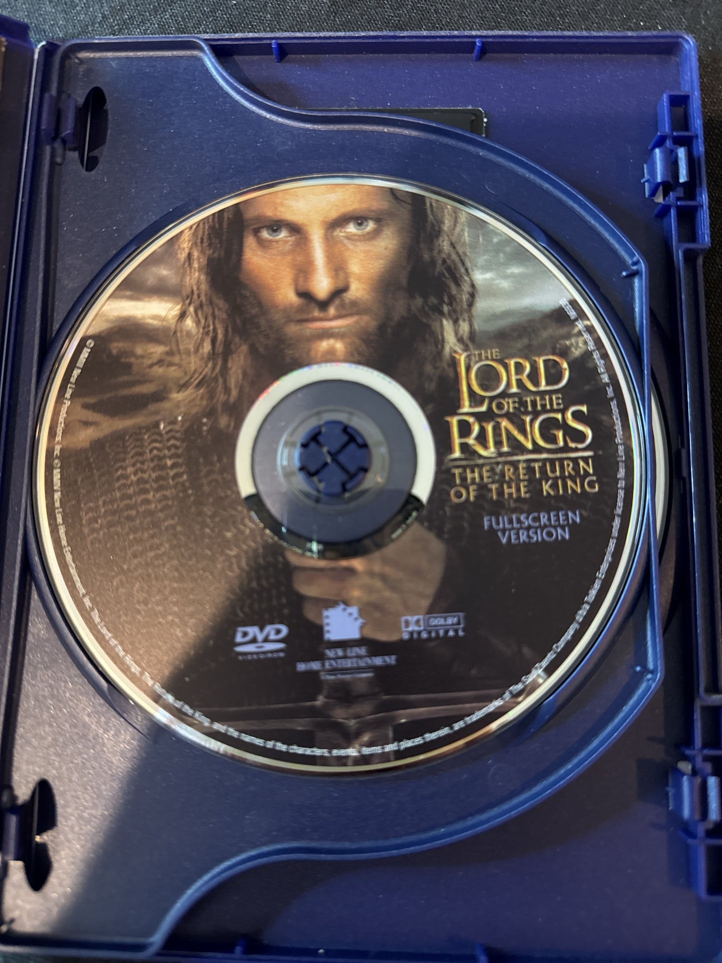 The Lord of the Rings The Return of the King DVDs