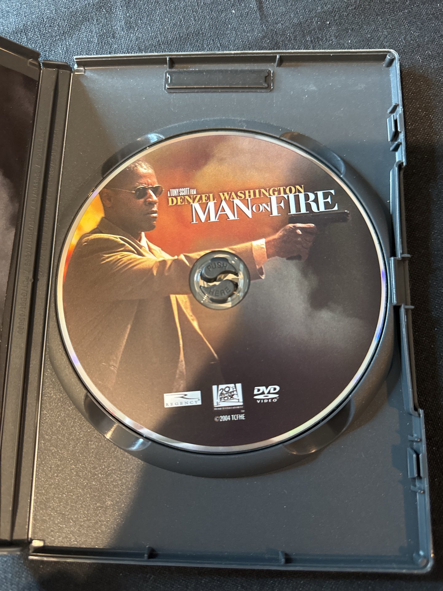 Man on Fire DVD