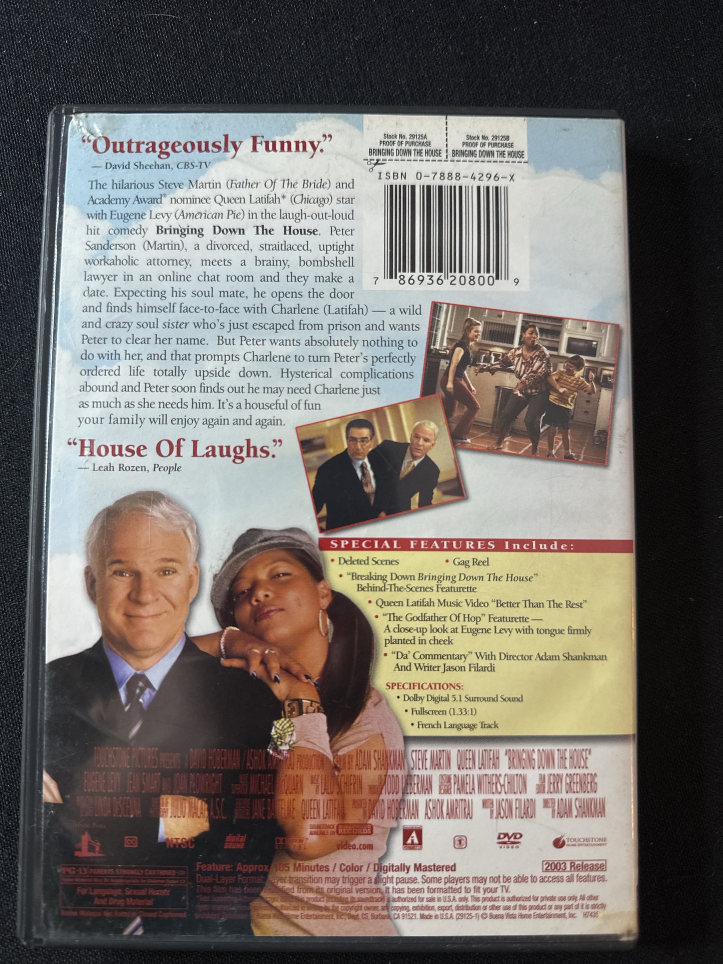 Bringing Down the House DVD
