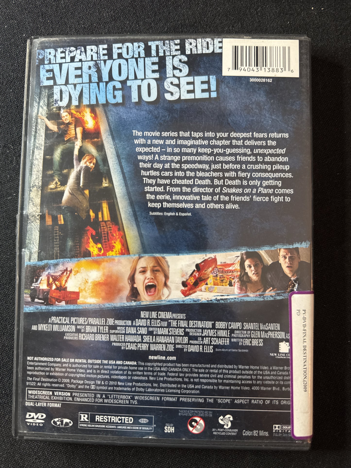 Final Destination DVD