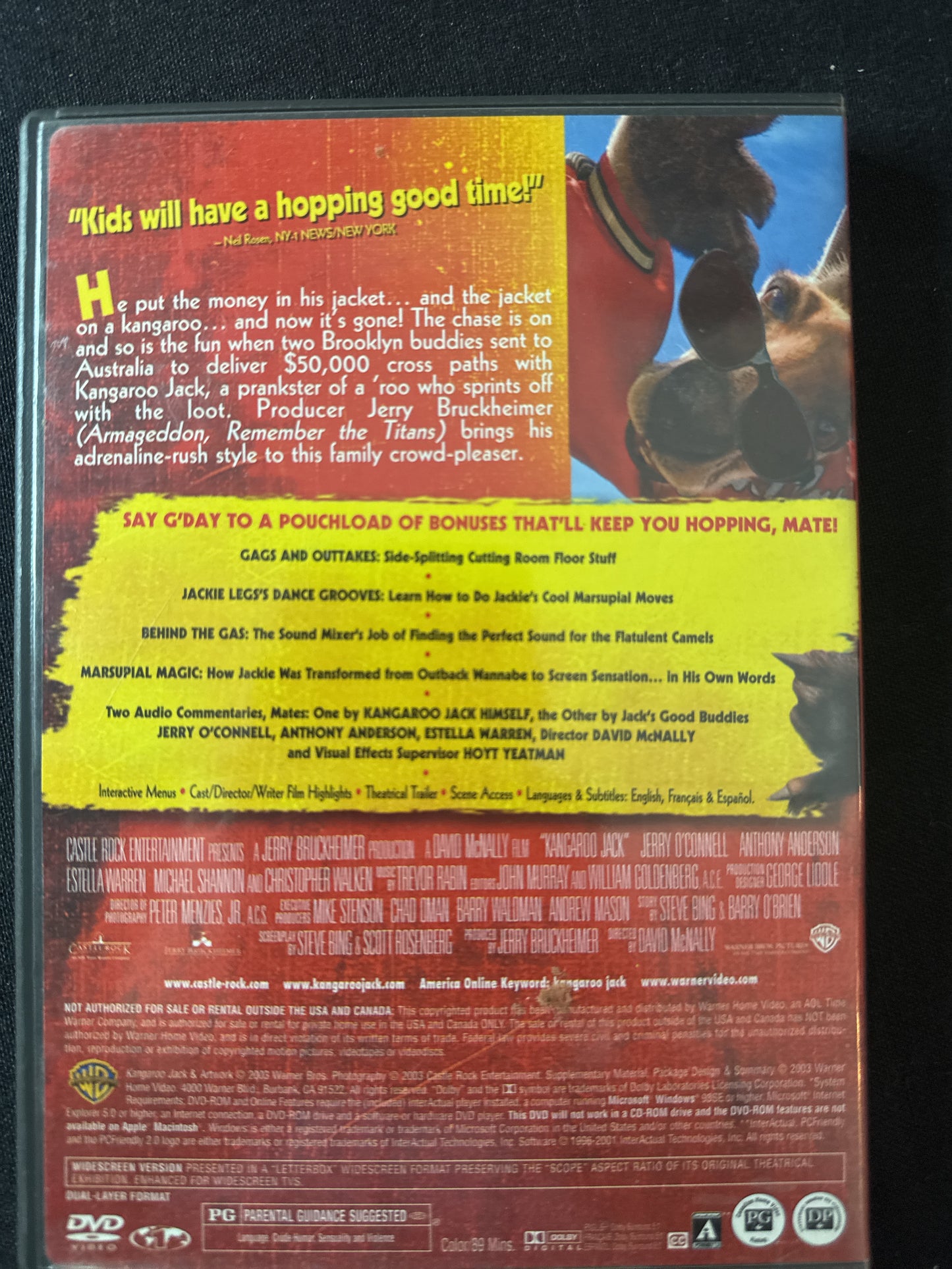 Kangaroo Jack DVD