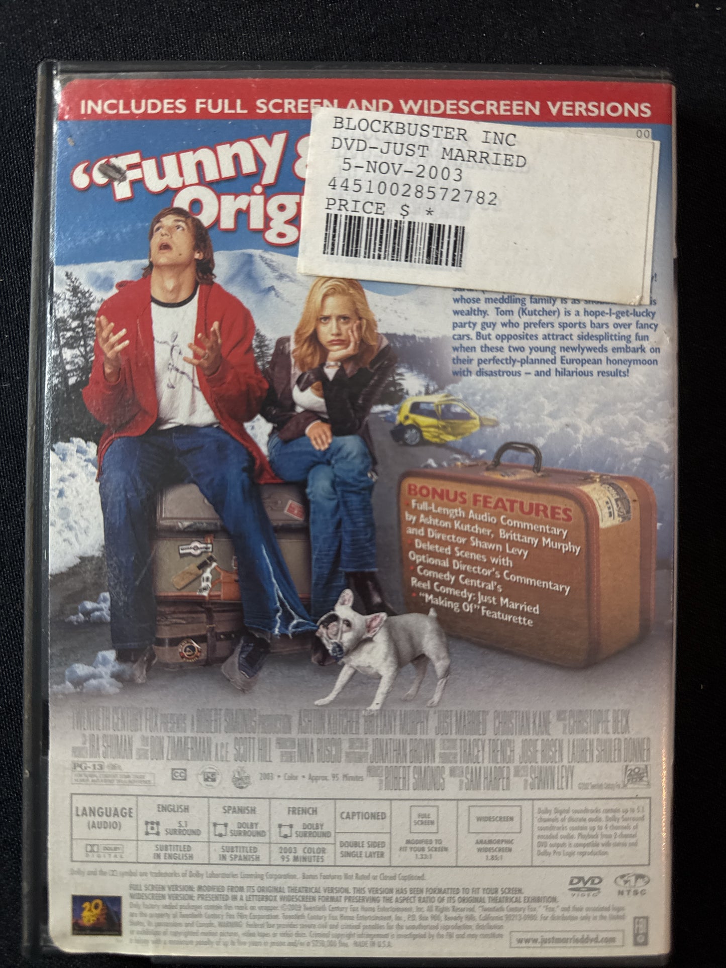 Just Married DVD