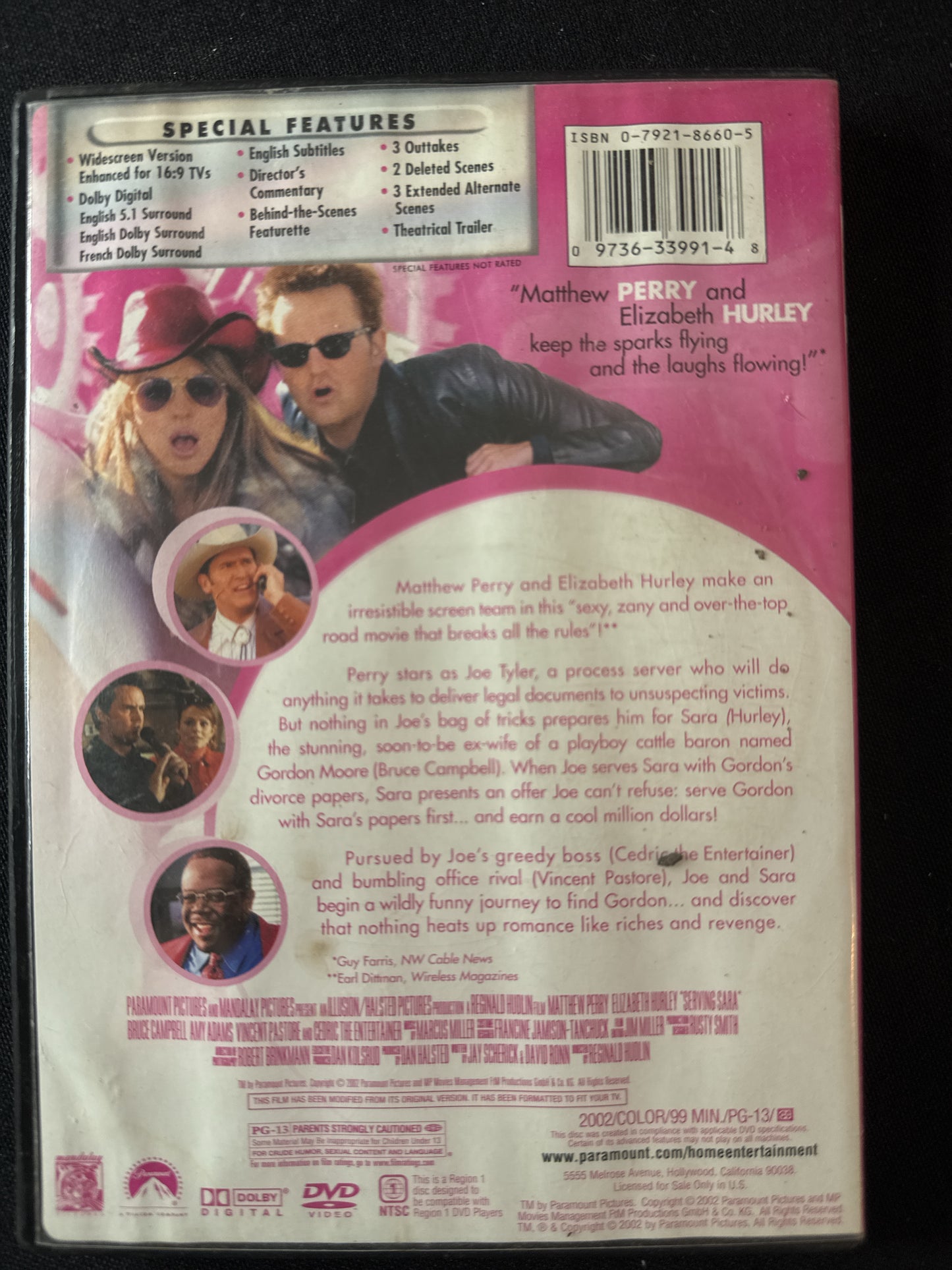 Serving Sara DVD