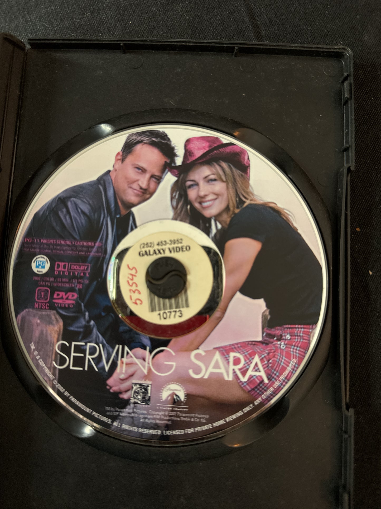 Serving Sara DVD