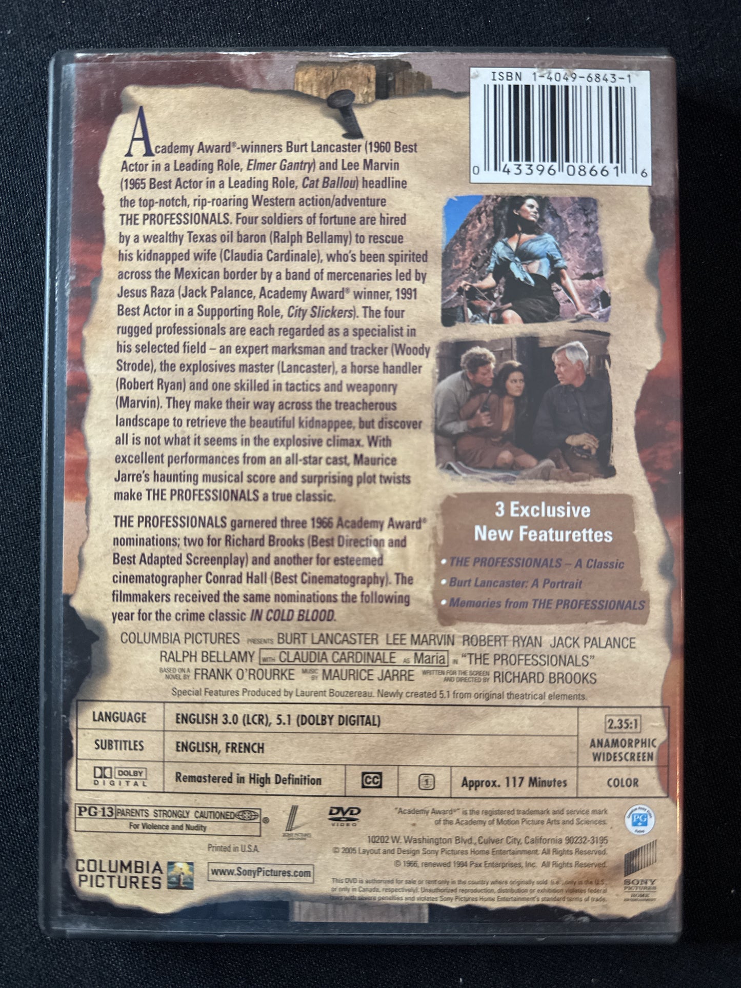 The Professionals DVD