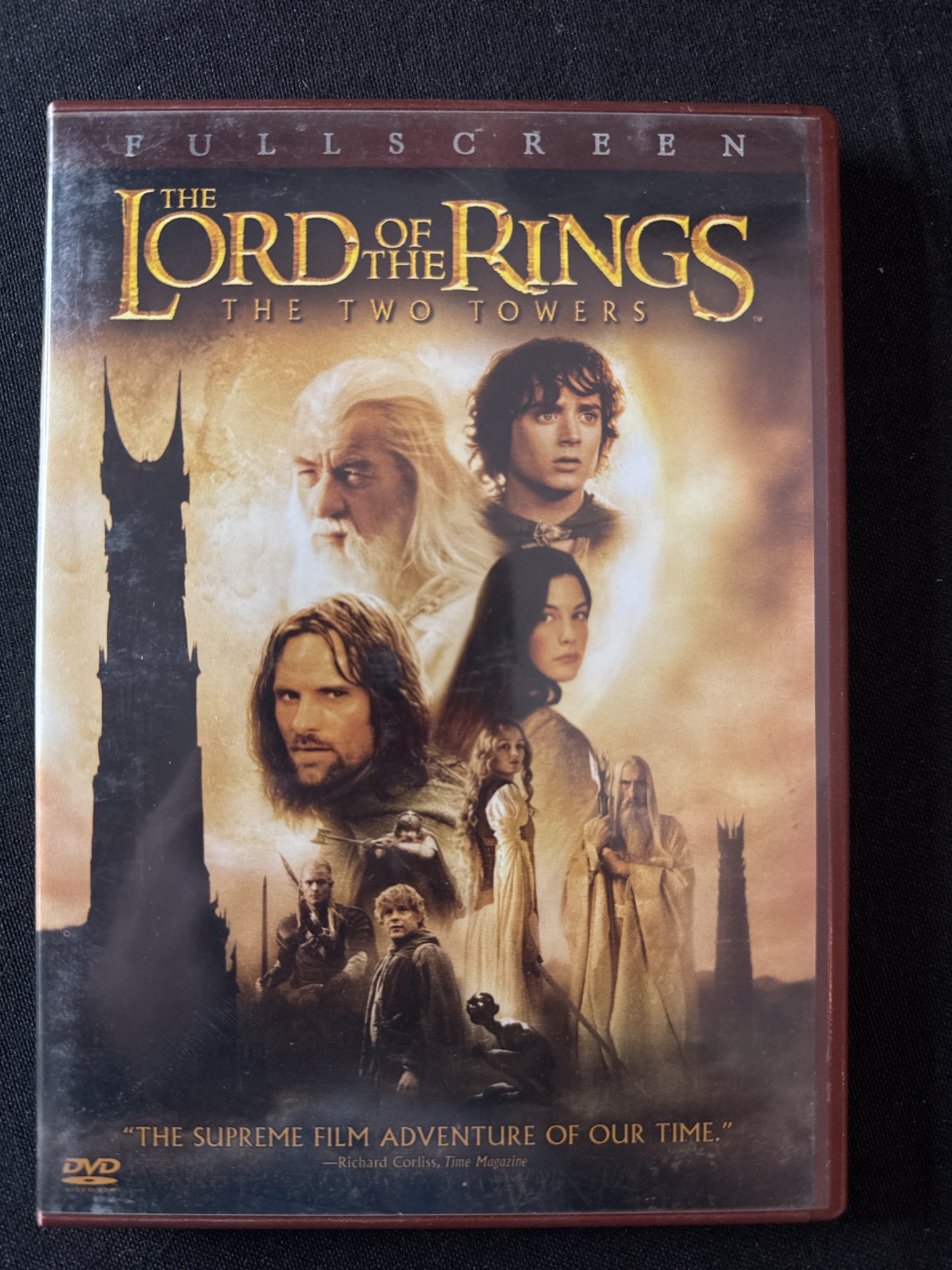 The Lord of the Rings The Two Towers DVDs