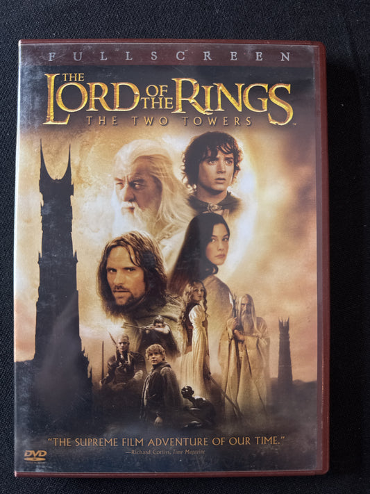 The Lord of the Rings The Two Towers DVDs