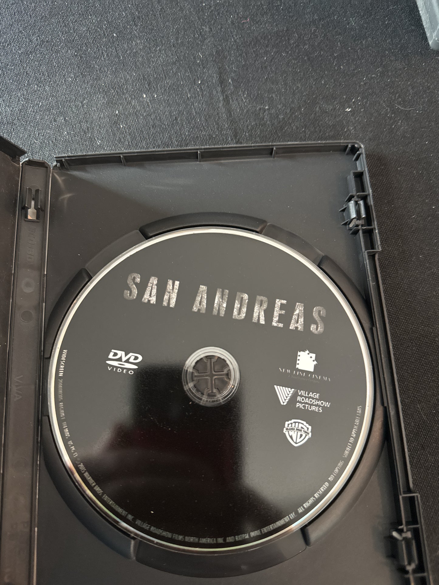 San Andreas DVD
