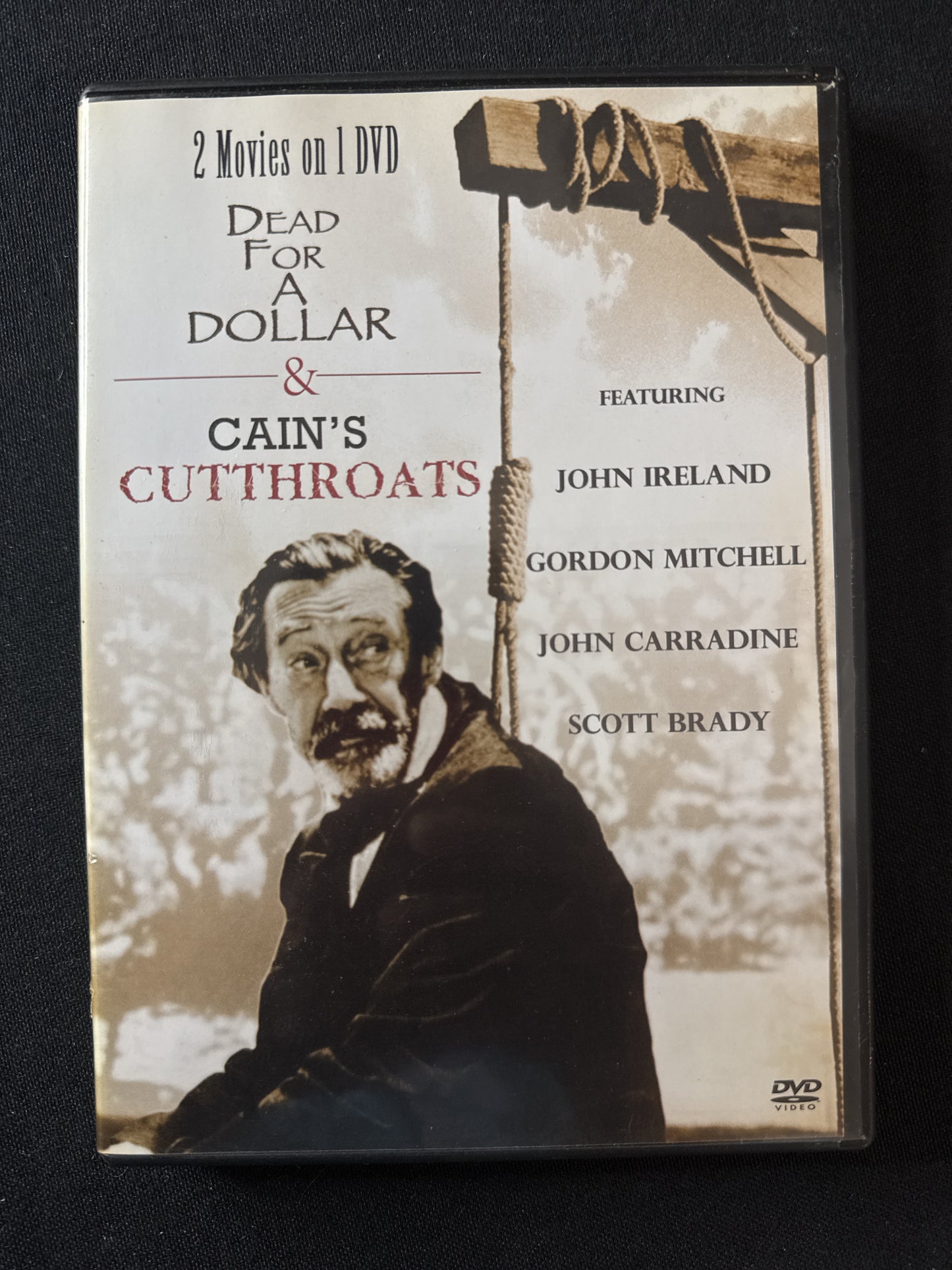 Dead For A Dollar & Cain's Cutthroats DVD